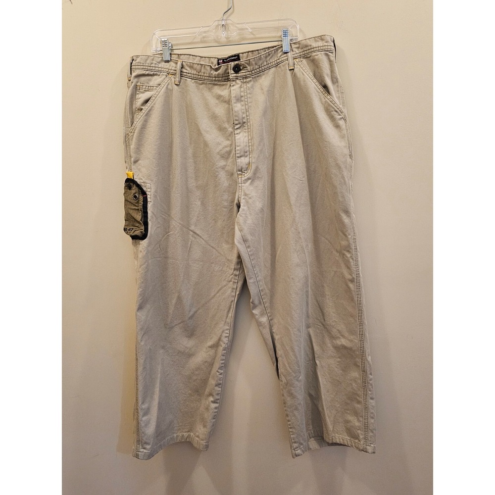 Men's Ralph Lauren Polo Jeans Company Cell Phone Carpenter Khaki Pants Waist 40"